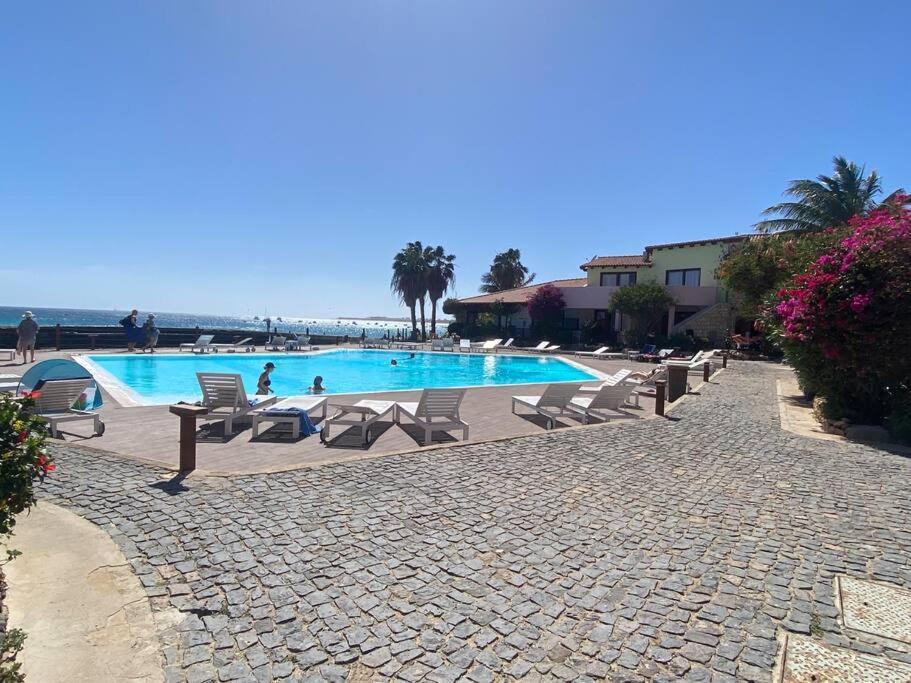 Porto Antigo - Charming & Peaceful Apartment Overlooking Pool And Sea Santa Maria Ngoại thất bức ảnh